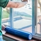 Windows ve Cam Giydirme Cephe İçin Mavi Şeffaf Şeffaf PE Anti Scrtach Yüzey Koruma Filmi