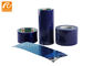 Hiçbir Tutkal PE Koruyucu Film Plastik Wrap Orta Yapıştırıcı 30-100 Mic Mavi Renk Bırakın
