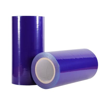 İyi bir fiyat. 1240mm Genişlik 200m Uzunluk 50 Mikron Kalınlık Pencere Koruması için PE Koruyucu Film çevrimiçi