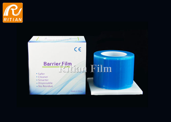 Özelleştirilmiş Tıbbi Diş Bariyeri Filmi LDPE Malzemesi Düşük Yapışkanlı Koruyucu Film Çapraz Bulaşmayı Önler