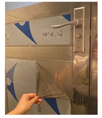 İyi bir fiyat. Lazer Kesim İşleme Paslanmaz Çelik İçin Çin Üretici Siyah Beyaz PE Koruyucu Film Rulosu çevrimiçi