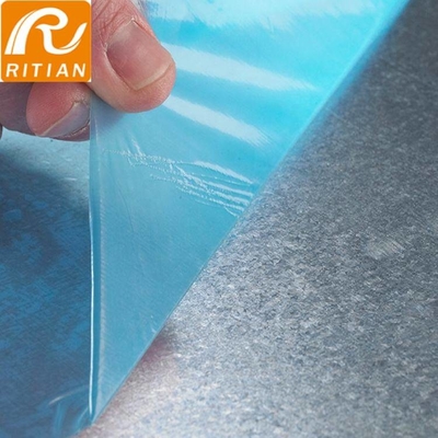 İyi bir fiyat. Metal, Plastik Profiller, Ahşap Vb İçin Şeffaf Renkli PE Koruyucu Film çevrimiçi