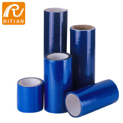 İyi bir fiyat. PE Koruyucu Film 1240mm Genişlik 50 Mikron Kalınlık 200m Uzunluk Pencere ve Cam İçin Yüzey Koruma Filmi çevrimiçi