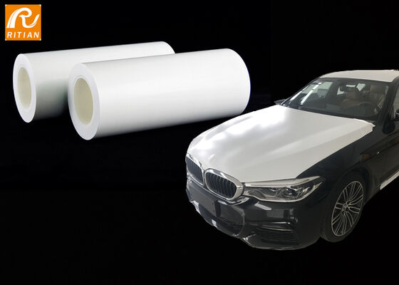 İyi bir fiyat. Otomotiv Koruyucu Film, otomotiv boyalarını taş kırıntılarından, çiziklerden ve kirden korumak için tasarlanmış beyaz koruyucu film çevrimiçi